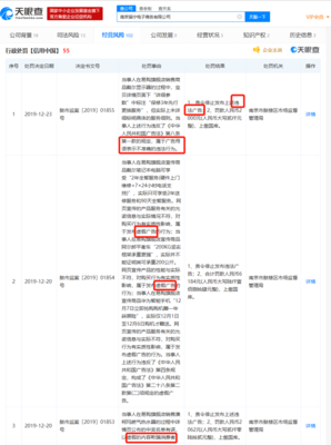 貓寧電商本月新增5條行政處罰為蘇寧和阿里的合資公司